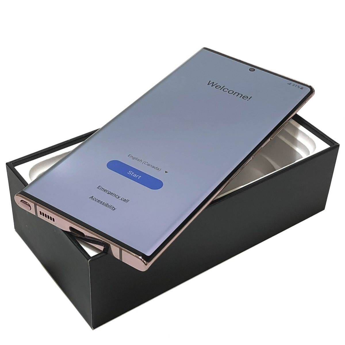 Samsung｜Galaxy Note20 Ultra 5G 128GB｜SIMフリー｜SM-N986W｜SC-53A 