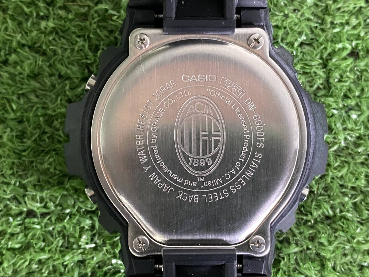稼働品 電池交換済み】G-SHOCK Gショック DW-6900FS ACミラン2007 