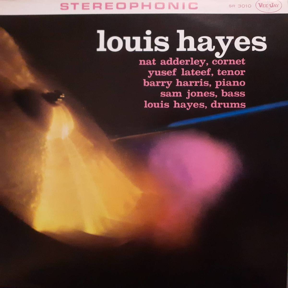 美品 米Vee Jay盤LP 虹ラベル深溝STEREO！Louis Hayes / Louis Hayes 1961年 VJLP 3010 Nat Adderley Sam Jones Barry Harris Yusef Lateef