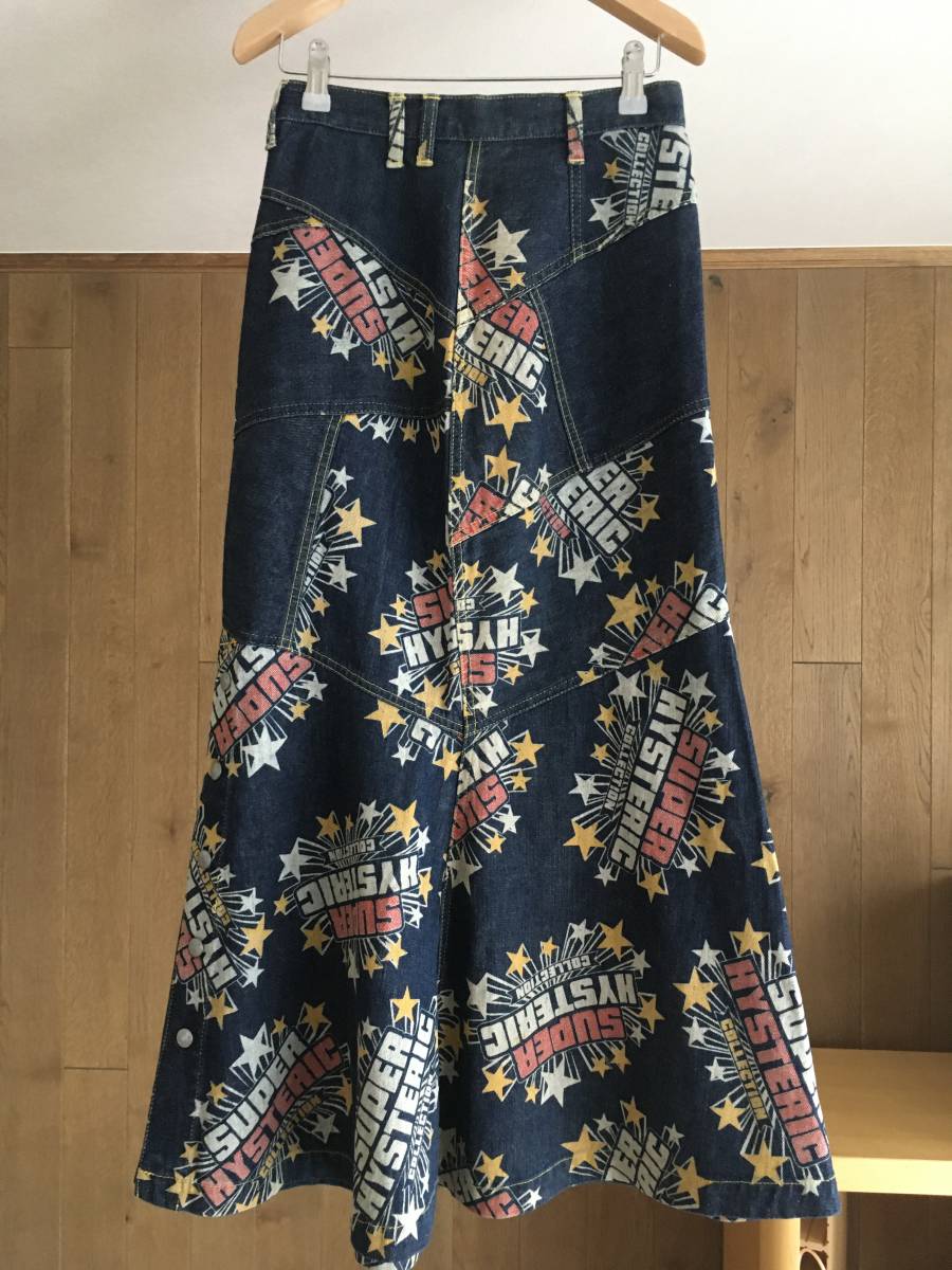 美品 HYSTERIC GLAMOUR ヒステリックグラマー デニム スカートF