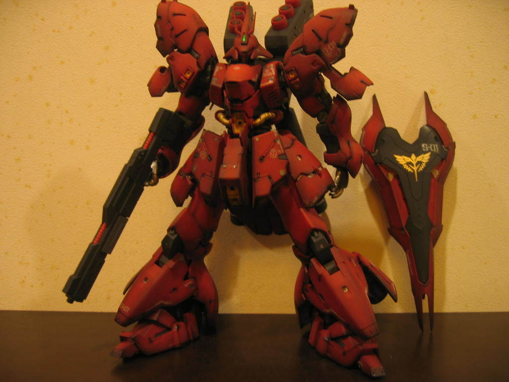 ☆RG サザビー 一部塗装済み完成品 リアルグレード 1 RG サザビー