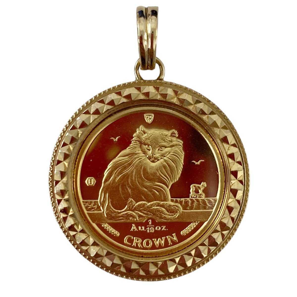 K18マン島キャットコイン 1⁄10オンス K24 1/10oz マン島キャット（ター