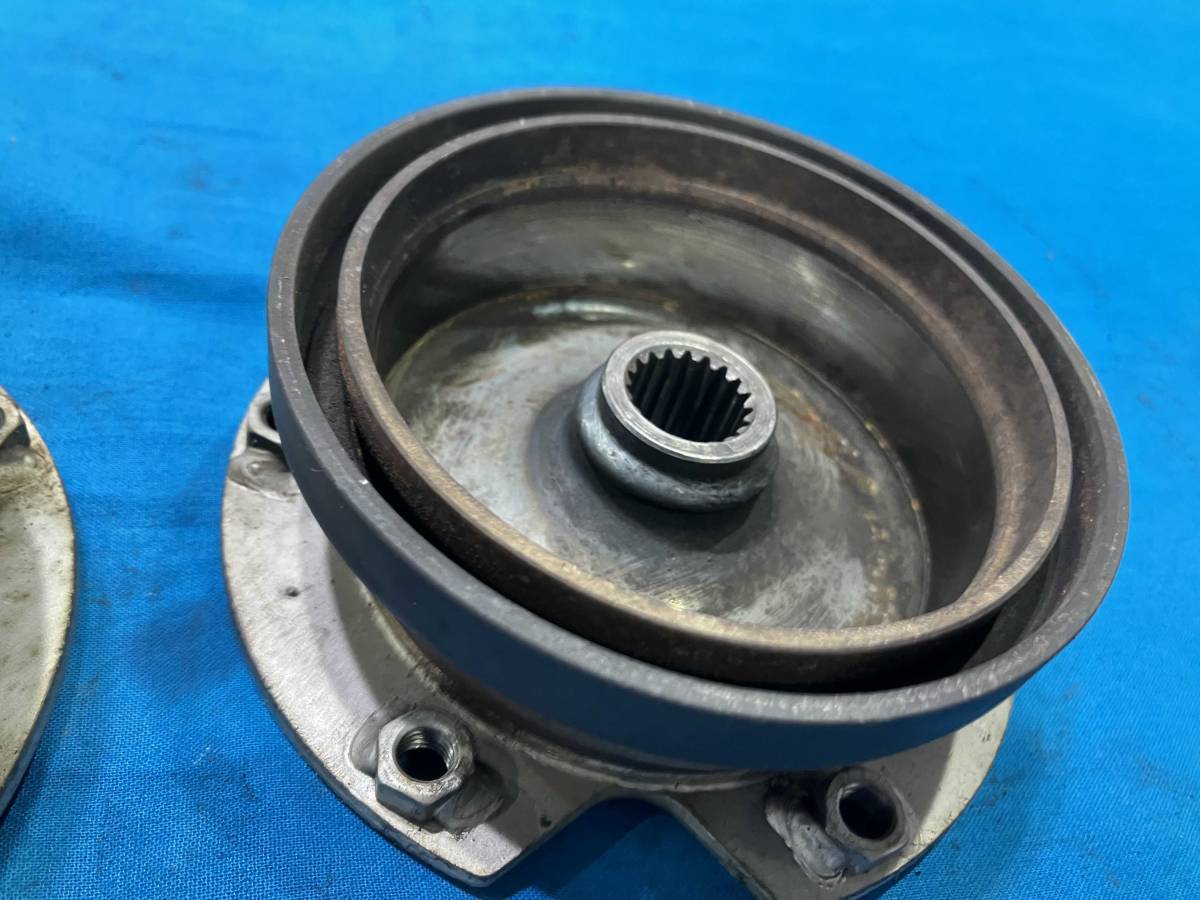 キャノピー TA02 後期 純正 リアホイールハブ ドラム スプライン19山