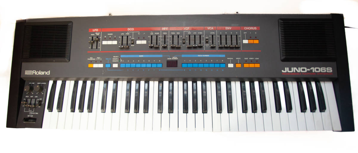 ローランド ROLAND JUNO-106 シンセサイザー 難有動作品/ジャンク