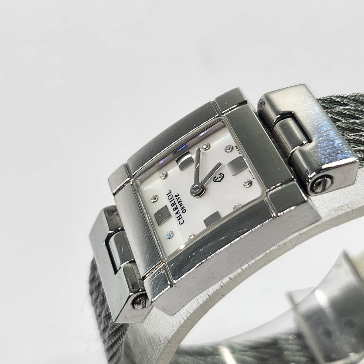 CHARRIOL シャリオール GENEVE ジュネーブ ケーブルブレスレット Ref 