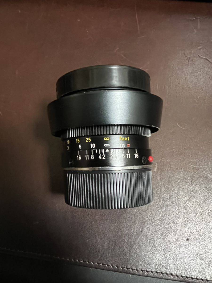 Leica Summilux 50mm F1.4 2nd Black ズミルックス第二世代 純正フード