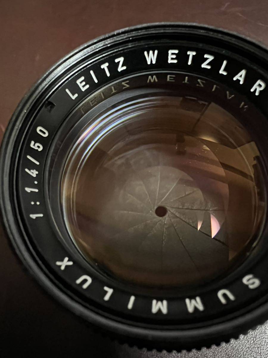 Leica Summilux 50mm F1.4 2nd Black ズミルックス第二世代 純正フード