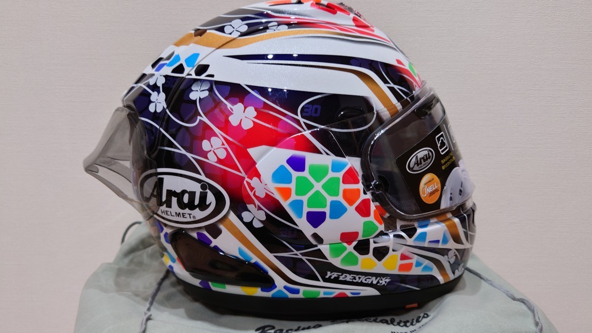 Arai アライ バイク しぶく ヘルメット メット フルフェイス RX-7X L 
