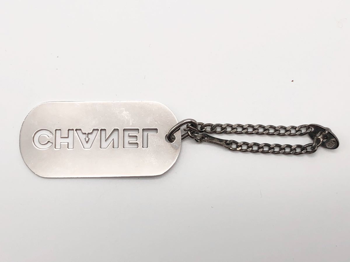 シャネル ドッグタグ キーホルダー CHANEL(シャネル) キーチャーム