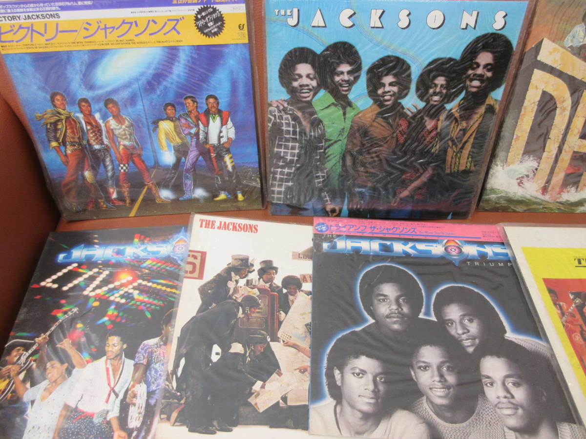 20860 中古 保管品 レコード LP 帯付き マイケルジャクソン ジャクソン