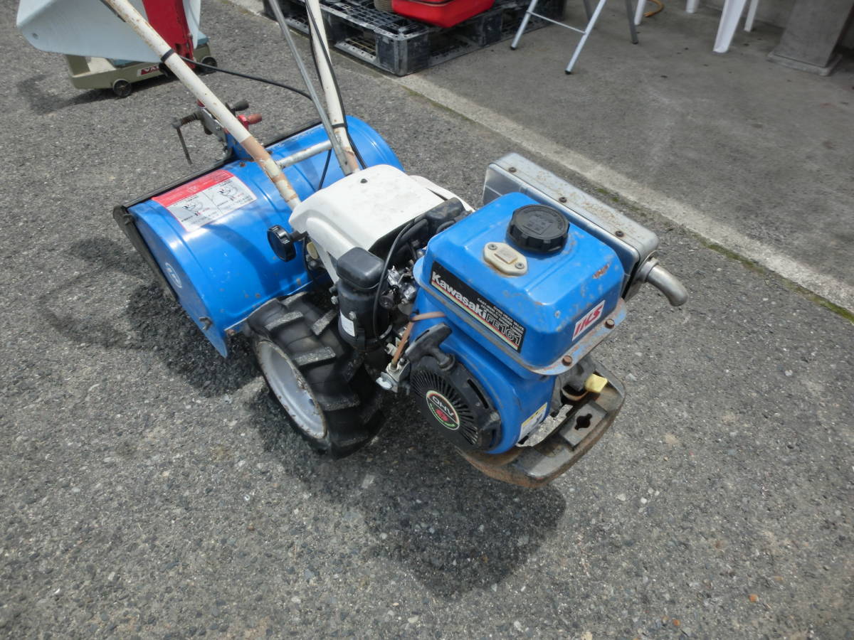 イセキ耕運機IR5中古培土器付 管理機 正転逆転ロータリー(車体)｜売買 