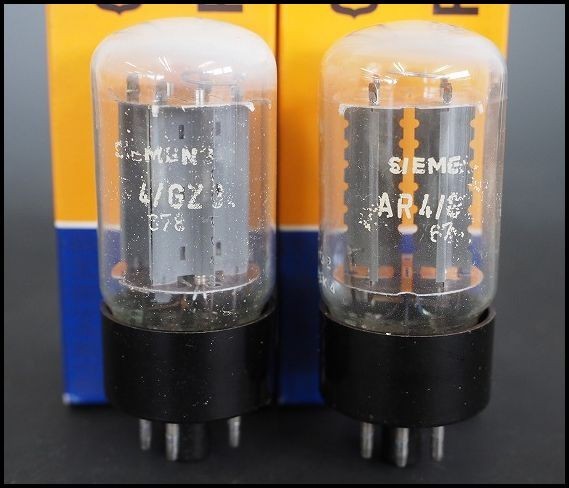 【品質保証，限定セール】 シーメンス GZ34 5AR4 真空管 2本 SIEMENS VACUUM TUBE VALVE 1608(真空管)｜売買されたオークション情報、yahooの商品情報をアーカイブ公開 - オークファン 真空管