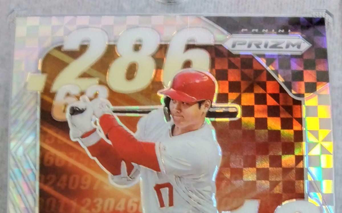 75枚限定】MLBカード， 大谷翔平(SHOHEI OHTANI)， PANINI， PRIZM