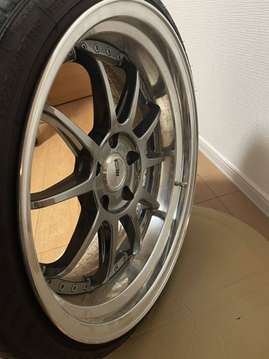 廃番 SSR Professor SP3 19インチ PCD120 5h 4本セット 深リム 