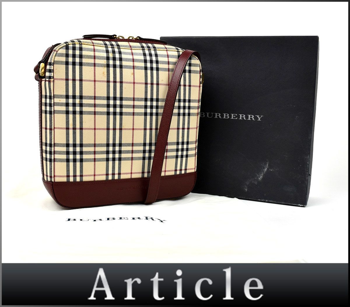BURBERRY | チェック柄ハンドバッグ Hedy チェック バーバリーチェック 