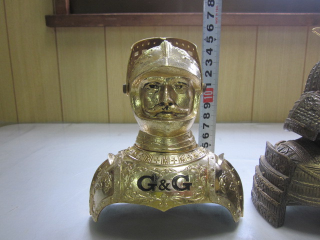 現状渡し サントリー オールドウイスキーG&G ボトルカバー 西洋甲冑