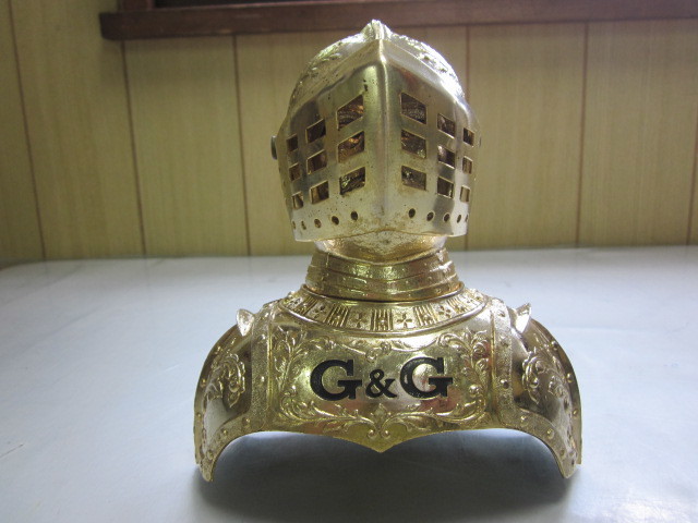 現状渡し サントリー オールドウイスキーG&G ボトルカバー 西洋甲冑
