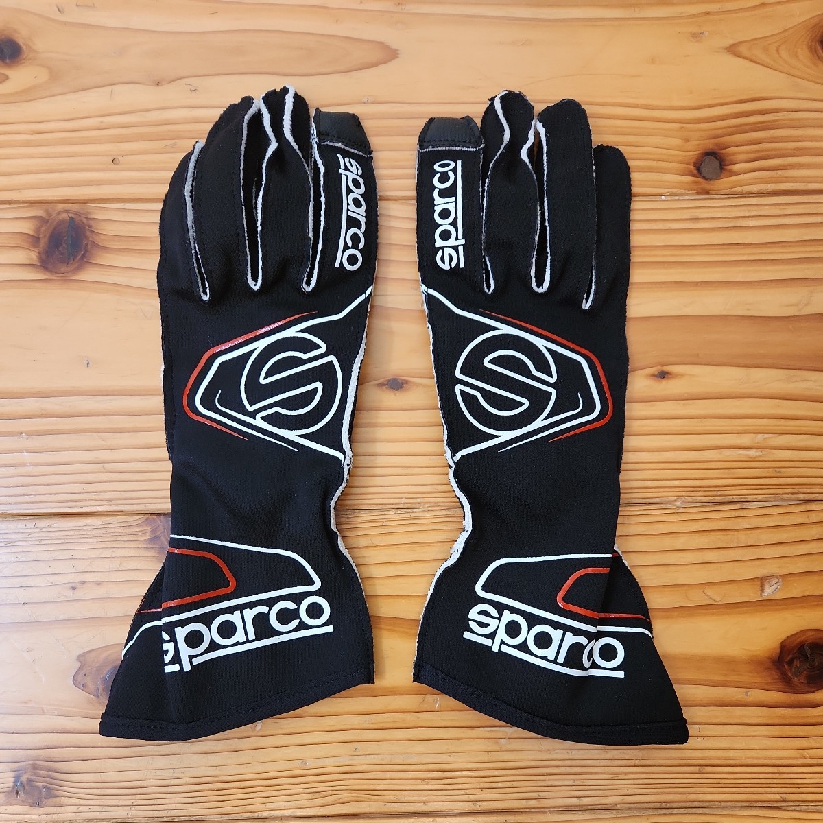 レーシンググローブ　スパルコ　SPARCO ARROW KG-7.1 EVO KART GLOVE黒■ブラック　XSサイズ　8