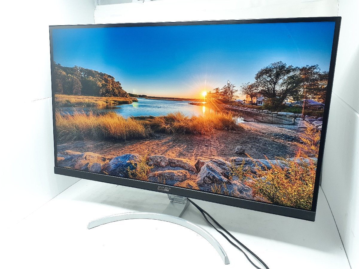 【超美品/使用20h未満】Acer 27型 WQHD液晶モニター RC271U ☆2020年製造☆acer☆27インチ 液晶モニター☆WQHDモニター 2560×