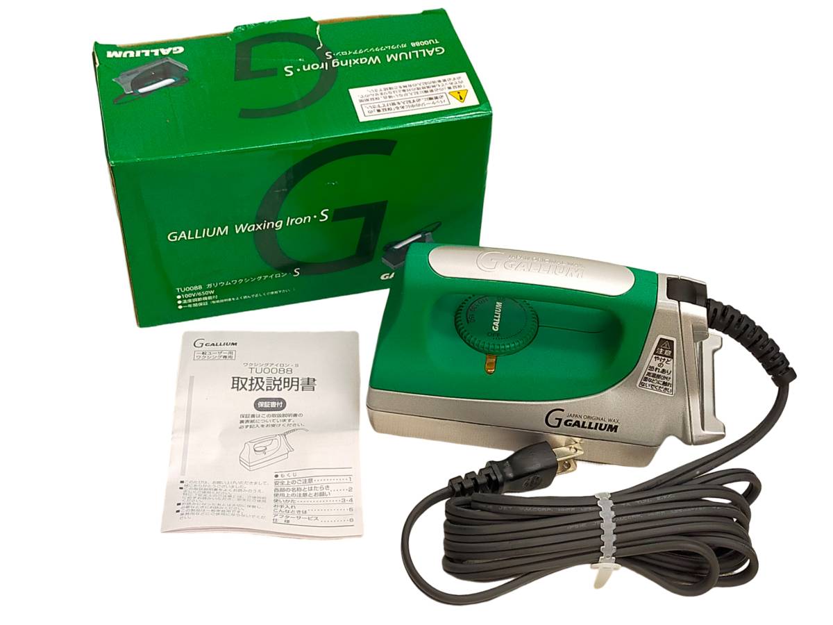ガリウム GALLIUM ワクシングアイロン S TU0088型 ワックスアイロン