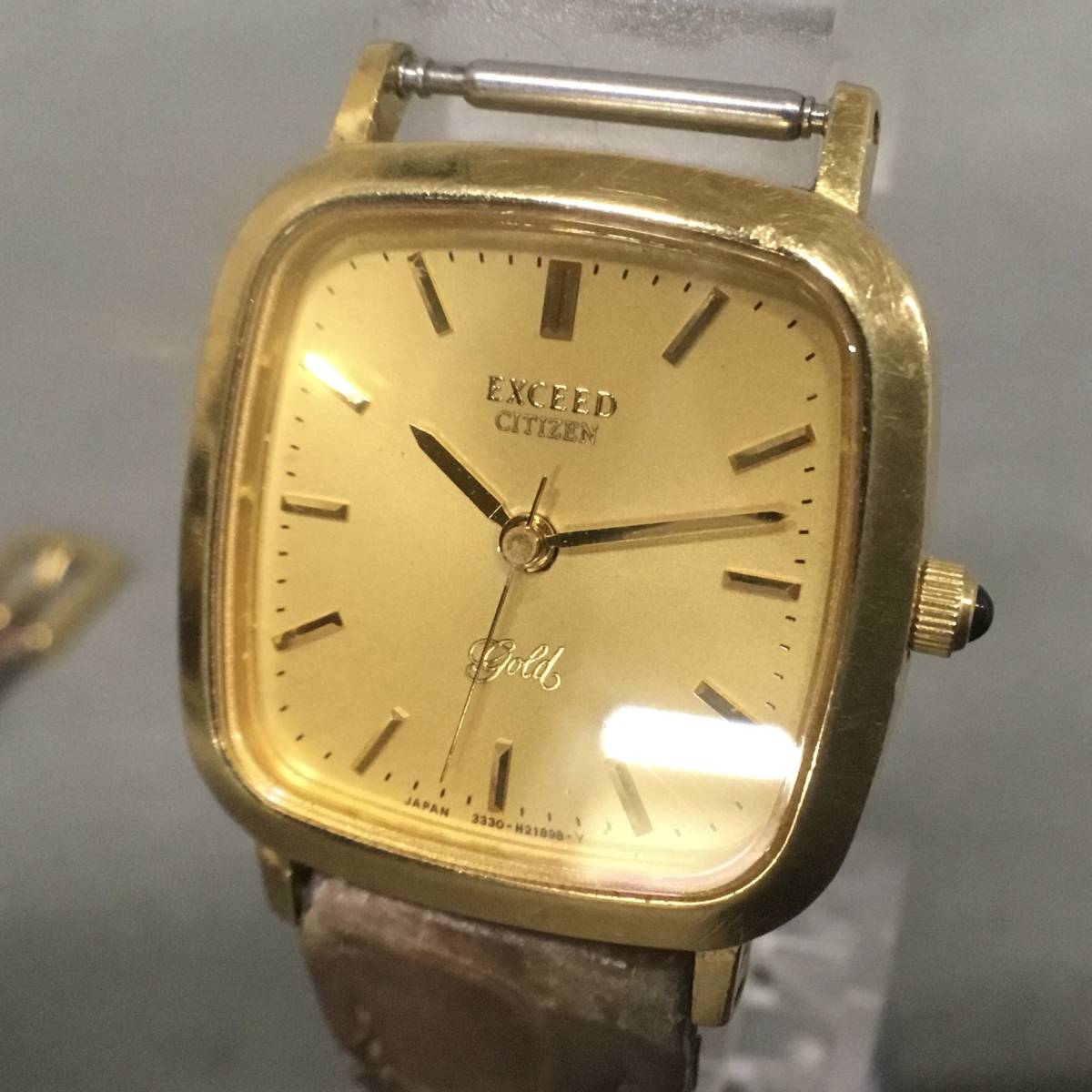 050626 68319-1 CITIZEN シチズン 腕時計 EXCEED エクシード gold 3330 