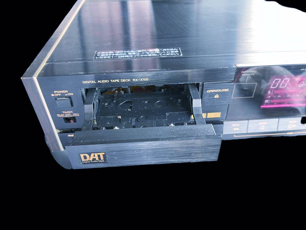 1円スタート！！！SHARP RX-X100 DATデッキ 通電確認 (DAT機器)｜売買