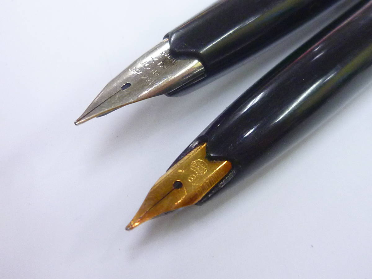 パイロット万年筆 18K先 プラチナム ELite 2本セット