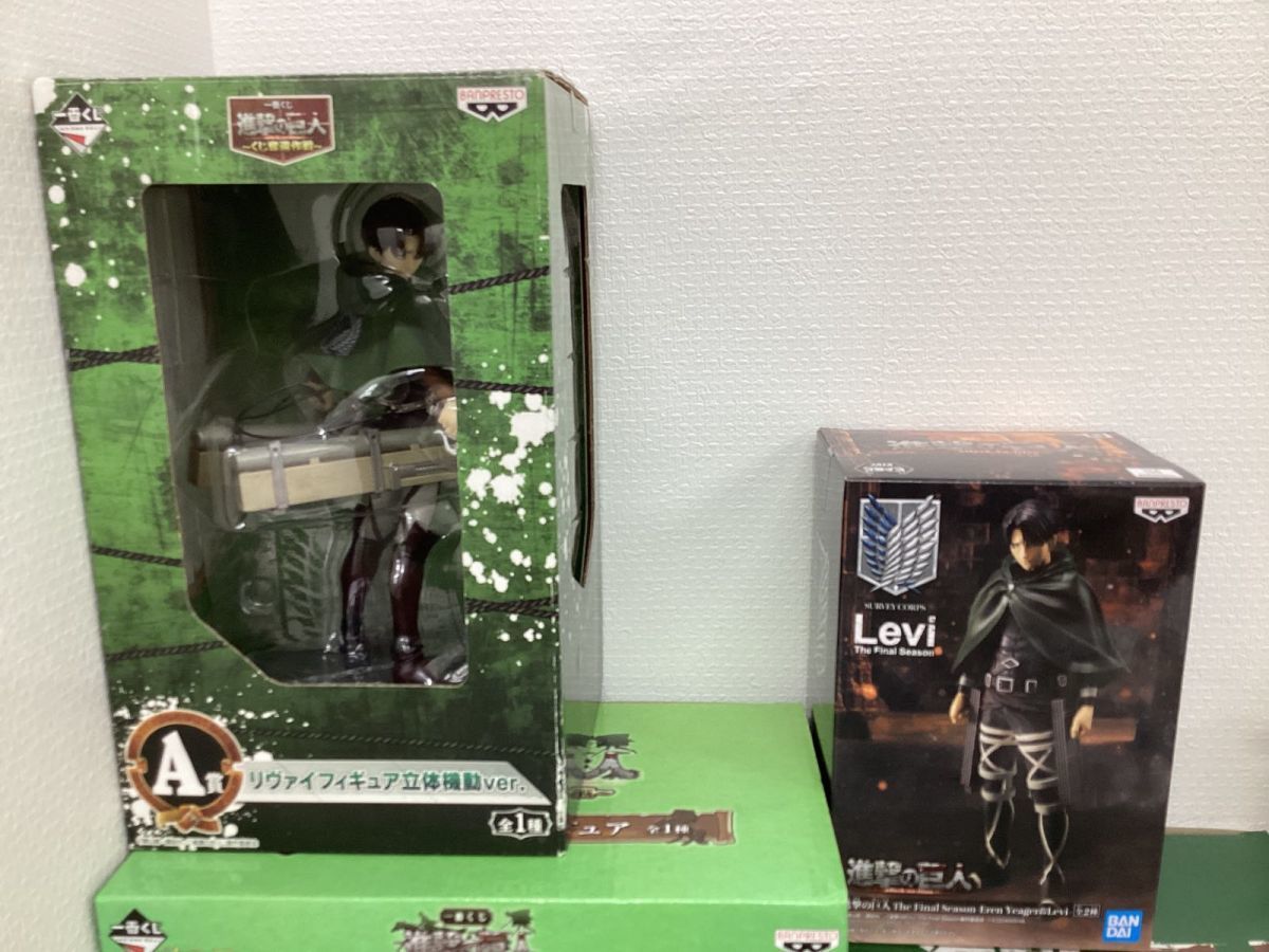 進撃の巨人 エレン・イェーガー リヴァイ兵長 グッズまとめ売り 進撃の