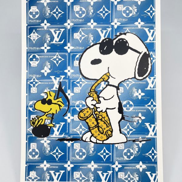DEATH NYC 世界限定100枚 アートポスター SNOOPY スヌーピー トム