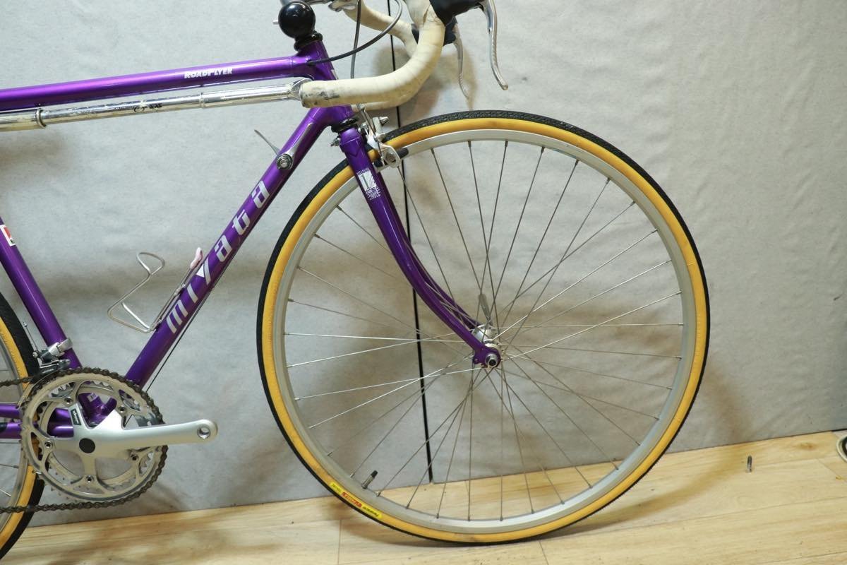 □MIYATA ミヤタ ROADFLYER クロモリロード SHIMANO EXAGE 300 EX 2X7S
