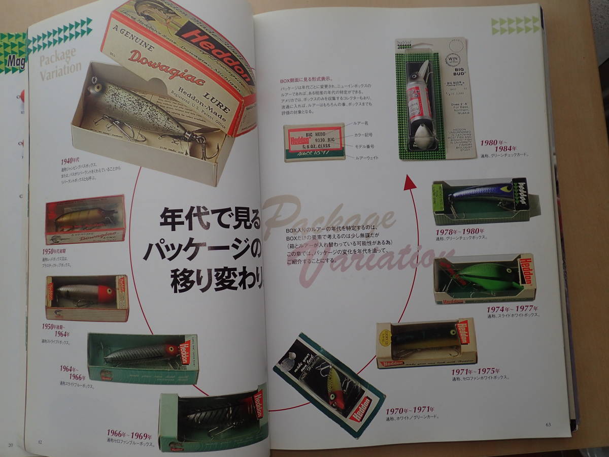 HEDDON PLASTICS COLLECTIBLES !st Edition フィッシング Heddon