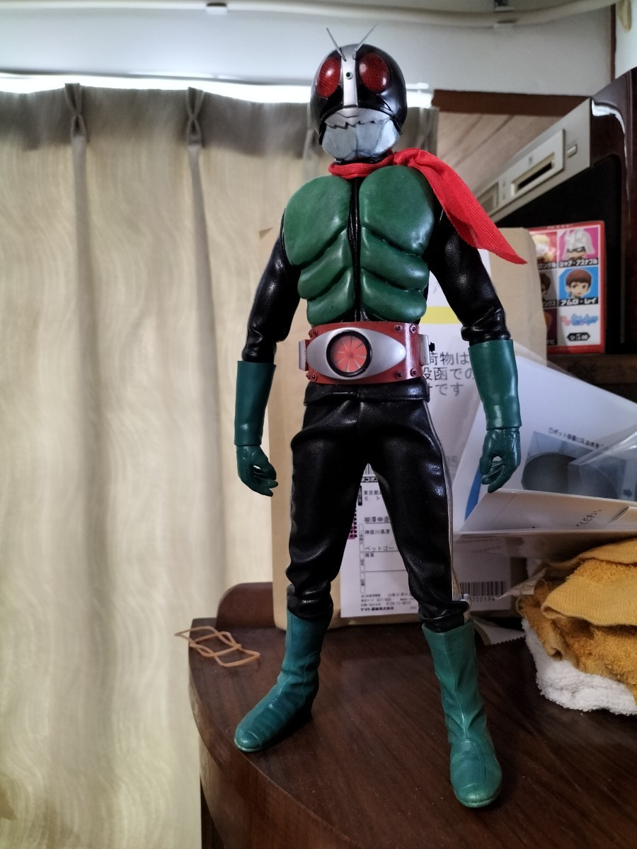 メディコムトイ 仮面ライダー旧2号 改造リペイント品!