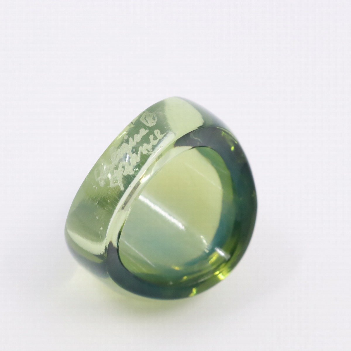 LALIQUE ラリック クリスタル カボション リング 指輪 アンティネア 