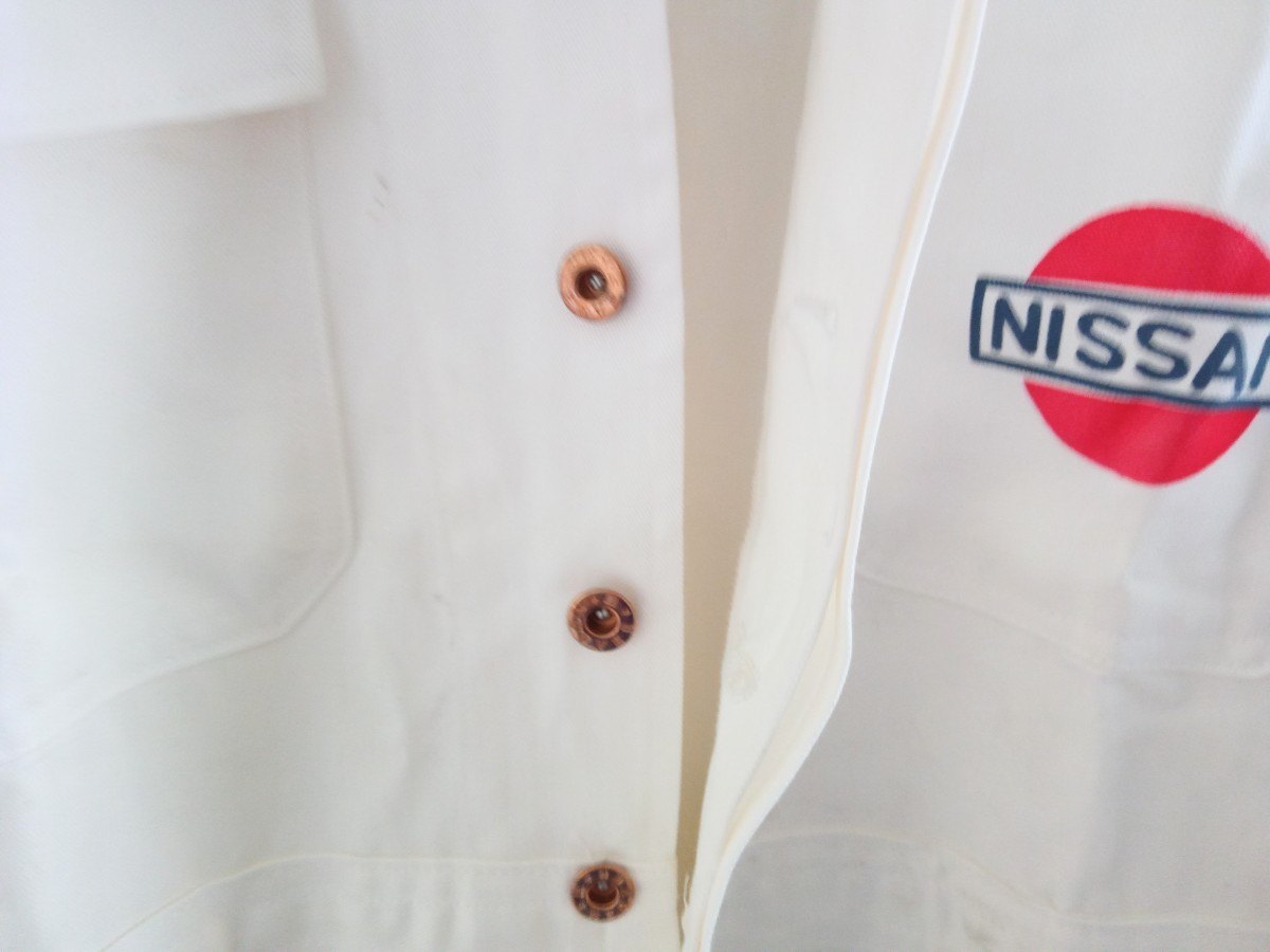 ☆希少品☆非売品☆未使用品☆NISSAN☆日産自動車☆旧ロゴ☆ツナギ