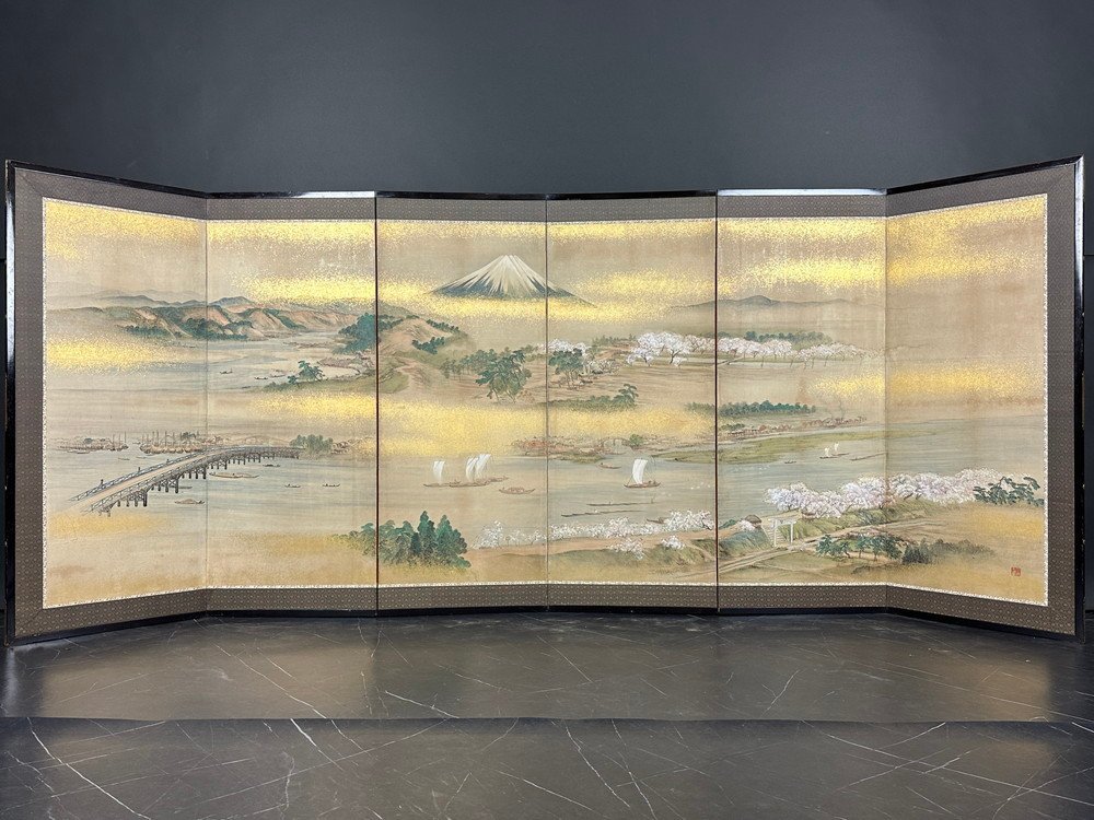 川口金作 作 風景画 の 短冊 です。 川口金作 作 風景画 の 短冊 です。 【公式通販】