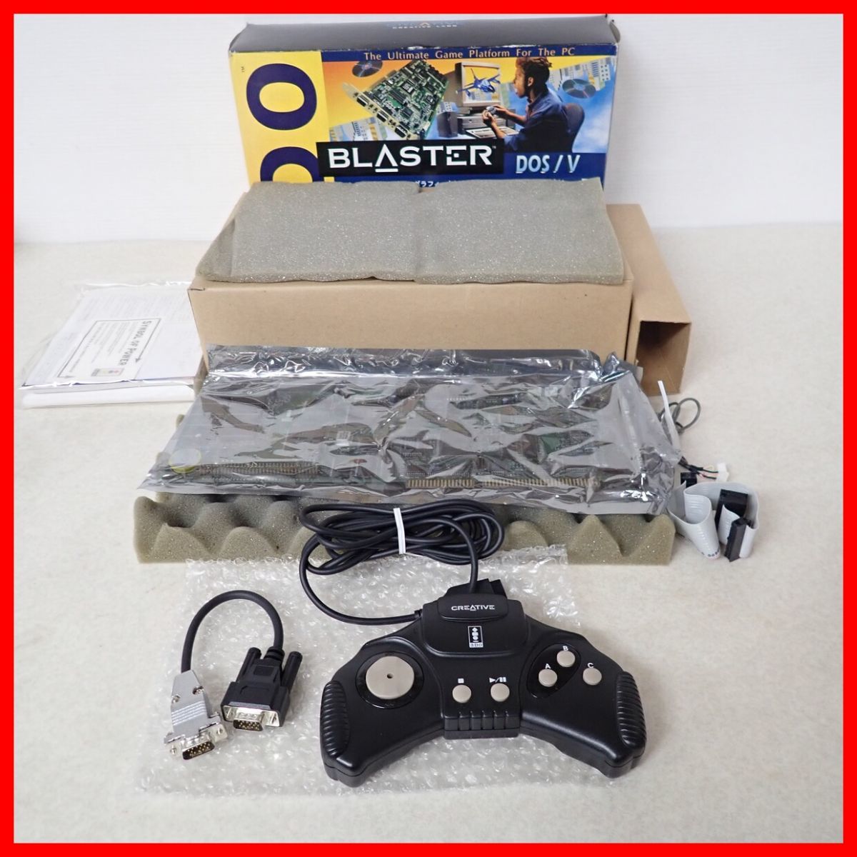 ◇3DO BLASTER DOS/V 箱付 CREATIVE LABS 動作未確認【20