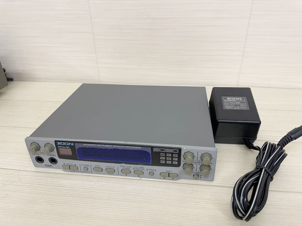 ML6977]動作品！【ZOOM】9030 マルチエフェクター 【公式通販】