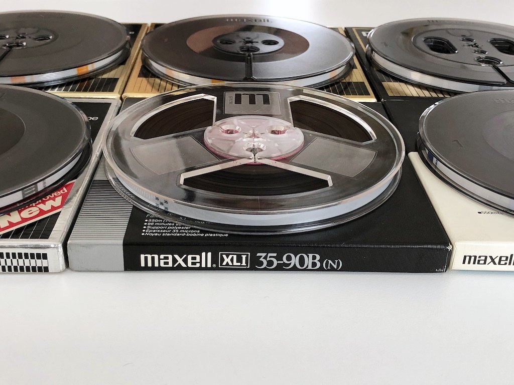 マクセル オープンリールテープ 10号メタル UDXL 35-180B（マクセル 