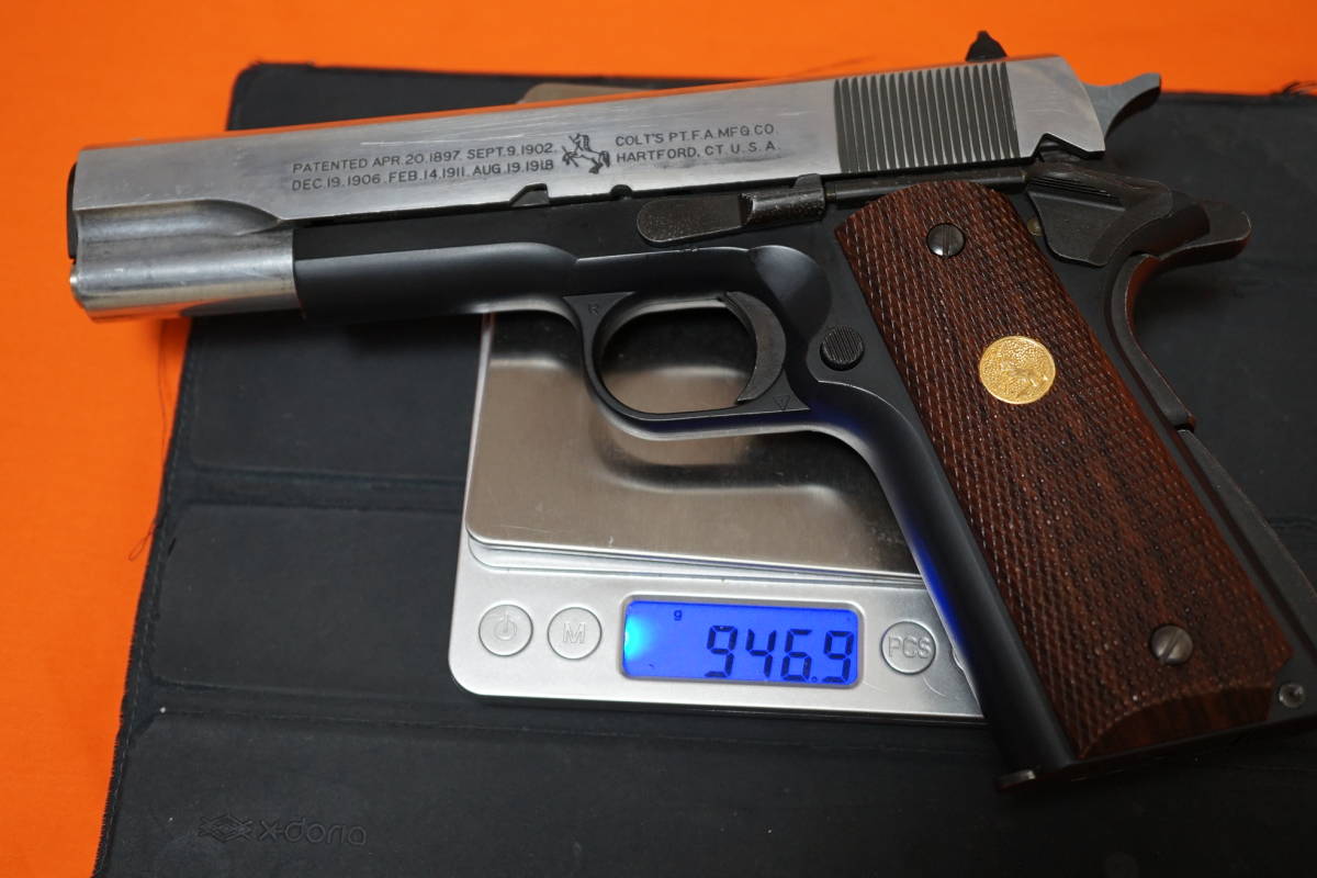 コルト　ガバメント　金属ブローバックスライド　ジャンク