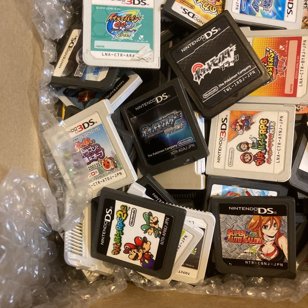 1円スタート！DS、3DSソフト 240本以上セット 動作未確認