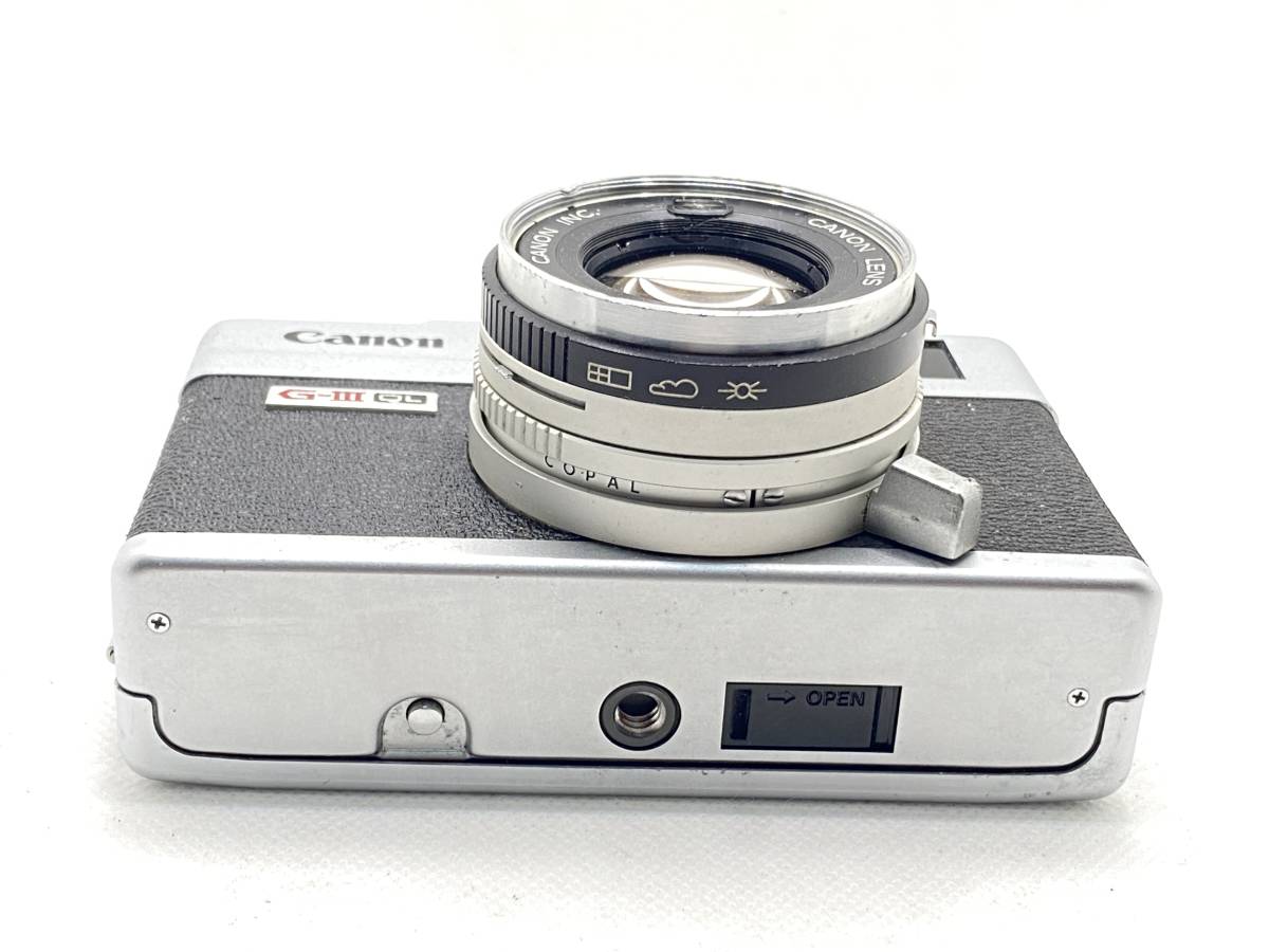 作例あり＞CANONET Giii QL17 レンジファインダーブラック