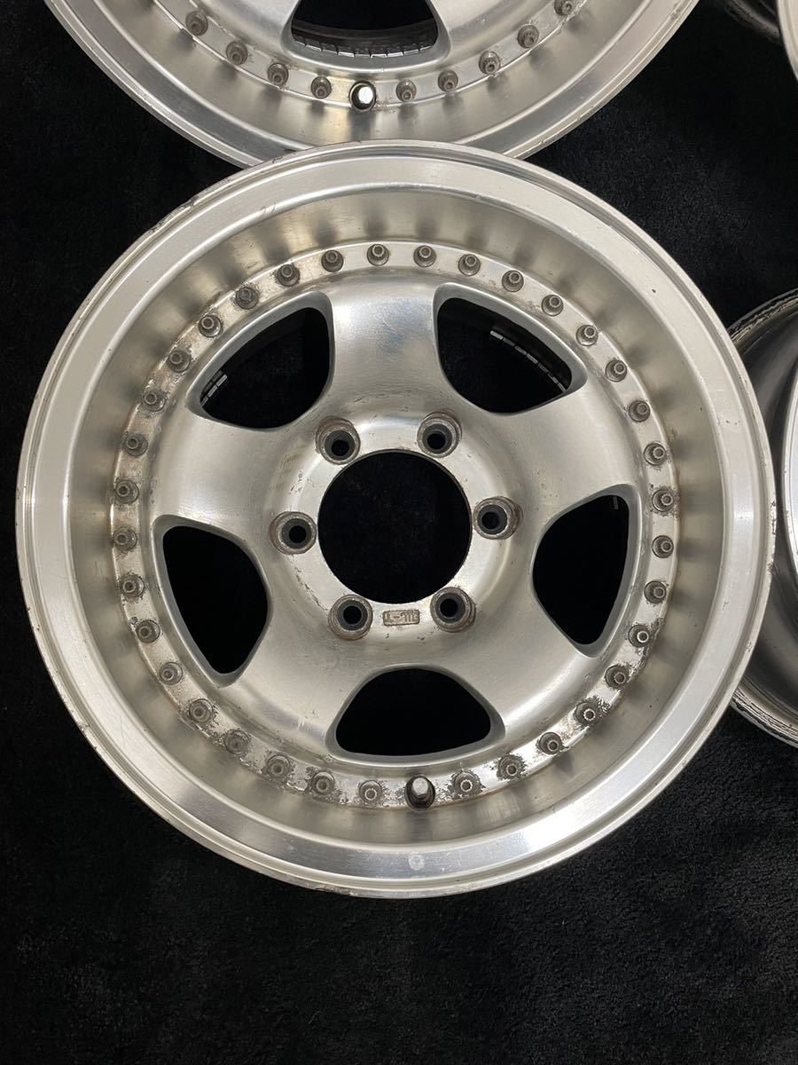EMR PRODUCT 15インチ 8J＋28 139.7 6H 4本 アルミホイール 70 