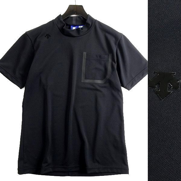 □DESCENTE GOLF デサント ゴルフ 吸汗速乾×UVケア 半袖 モックネック
