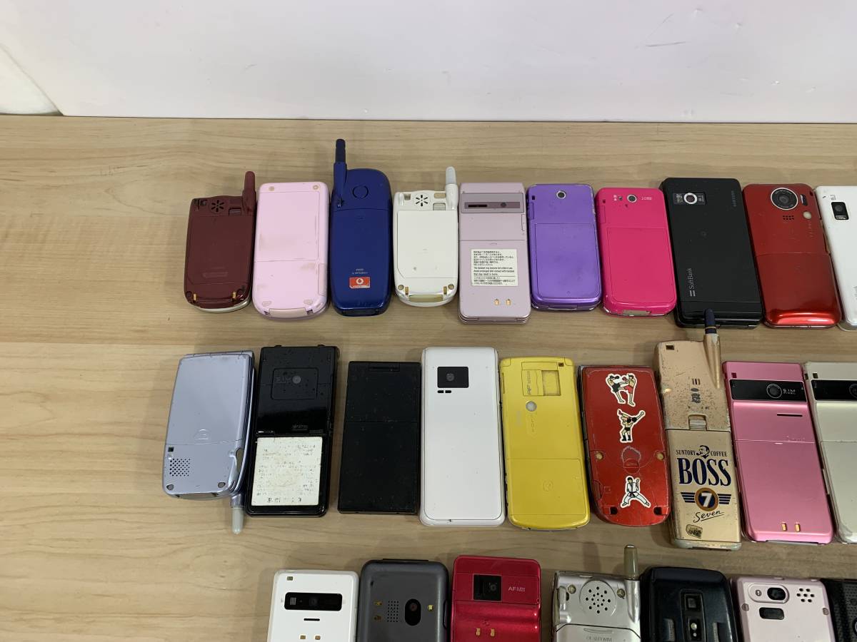 □ 1円 送料無料 動作未確認 ジャンク品 携帯電話 35台まとめて