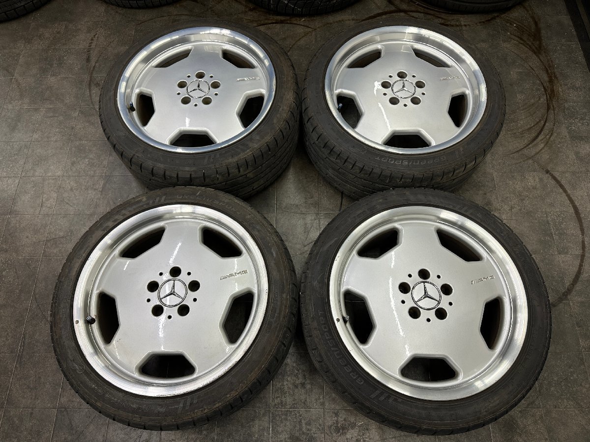 【売切り】希少 ベンツ AMG スタイリングⅡ W210 E55 純正 18インチ 8J 9J PCD112 ナンカン 2020年製 W220 W221 W129 W140