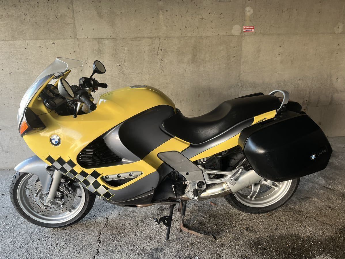 BMW k1200rs 初期型 走行距離少 前後タイヤつき イエローフラッグ