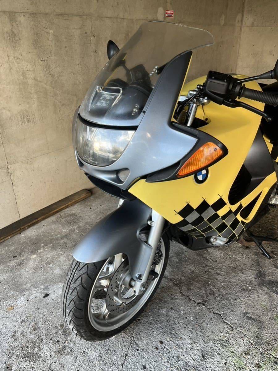 BMW k1200rs 初期型 走行距離少 前後タイヤつき イエローフラッグ
