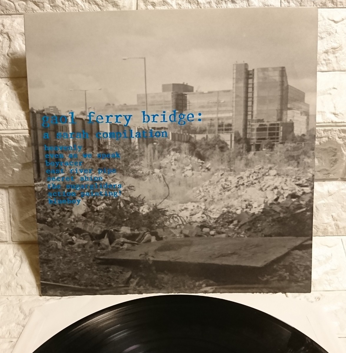 sarah compilation【 gaol ferry bridge 】1994年 LP 美盤 レア★Sarah records ギターポップ サラレーベル blueboy secret shine