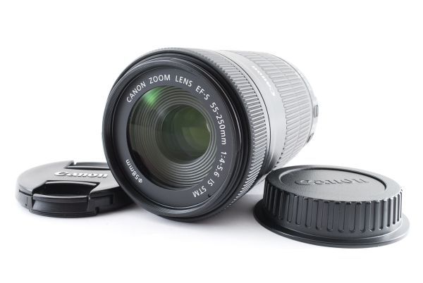 a561☆美品☆ Canon キヤノン EF-S 55-250mm F4-5.6 IS STM Canon