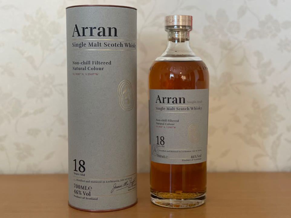 新品未開封】アラン18年 外箱付き アラン 700ml 18年 2024年ボトリング